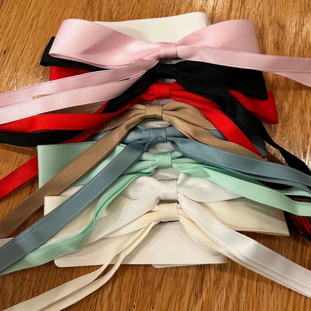6 hair bows new